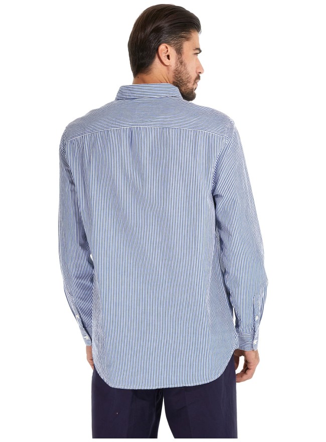 CAMISA GUESS RAYAS BOLSILLO