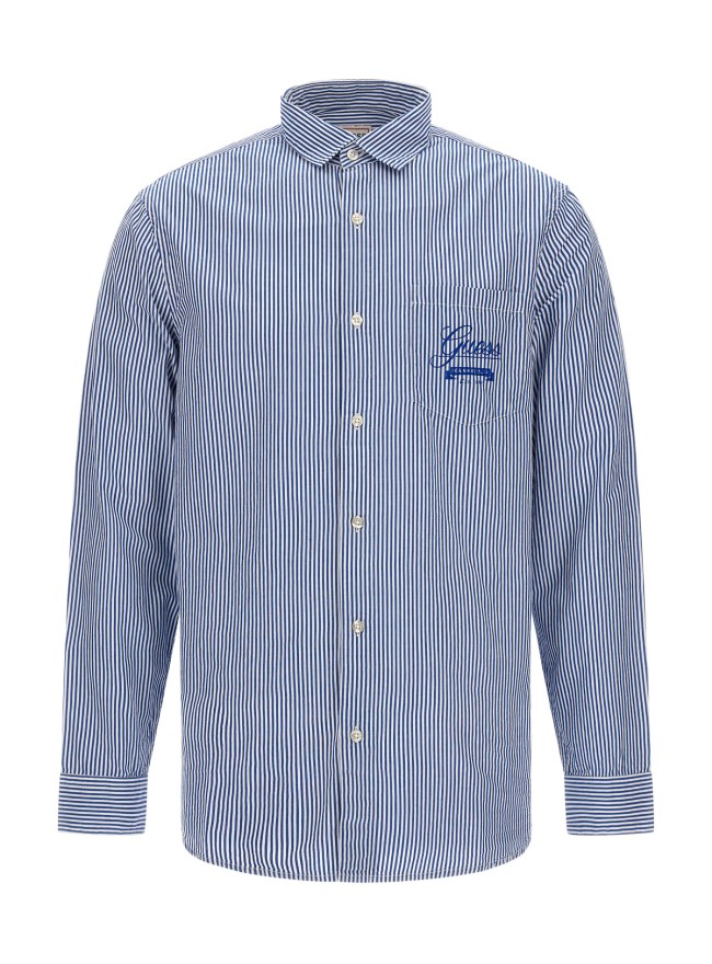 CAMISA GUESS RAYAS BOLSILLO