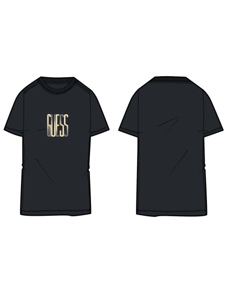 CAMISETA GUESS LETRAS CENTRALES