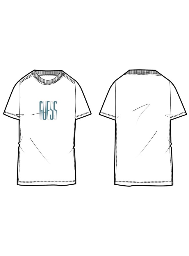 CAMISETA GUESS LETRAS CENTRALES