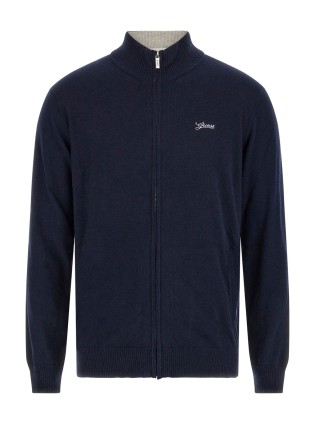 CHAQUETA DE PUNTO GUESS MARINO