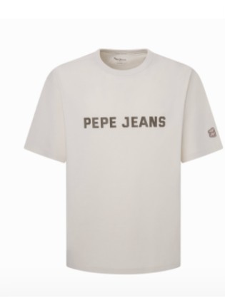 CAMISETA PEPE JEANS SUTTON TEE BEIGE