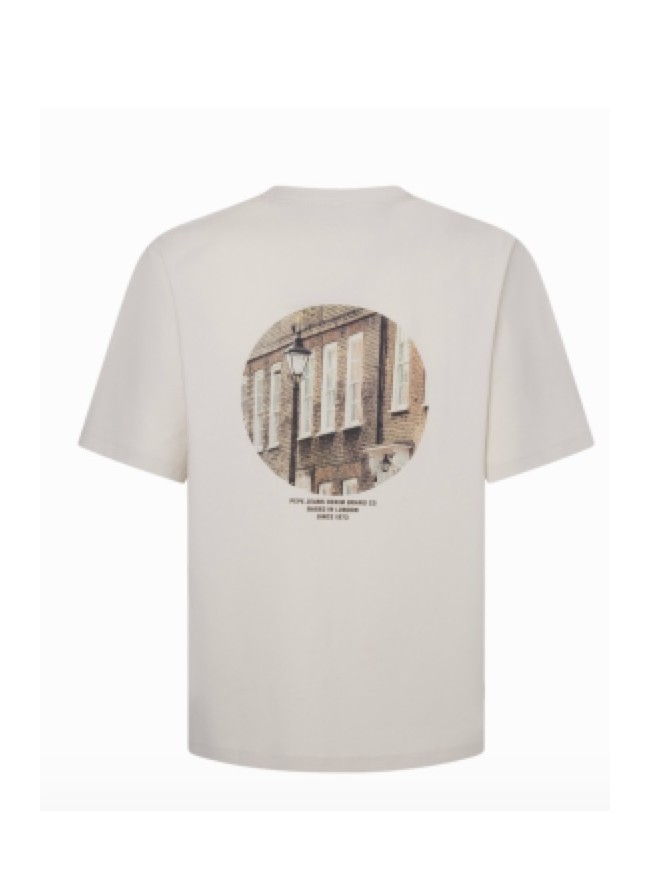 CAMISETA PEPE JEANS SUTTON TEE BEIGE