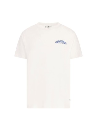 CAMISETA GUESS BLANCA PARCHE DETRAS 2