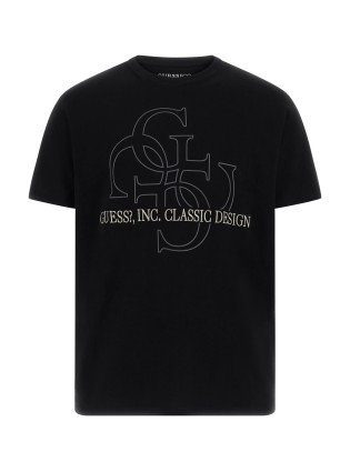 CAMISETA NEGRA GUESS LETRAS